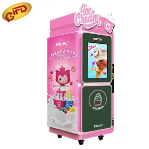 개조 된 기계 아이스크림 자판기 로봇 가격 판매용 소프트 아이스크림 자판기