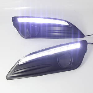 New <span class=keywords><strong>LED</strong></span> ban ngày chạy ánh sáng lái xe đèn sương mù DRL ánh sáng ban ngày cho Ford <span class=keywords><strong>Fiesta</strong></span> 2013 2014 2015 2016 - Product Image 5