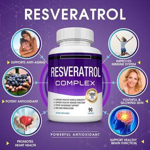 Suplemento de Resveratrol 1800mg con Propiedades Antioxidantes y Antiinflamatorias en Cápsulas Duras - Product Image 4