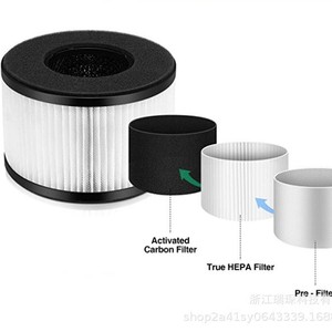 Filtro HEPA de Alta Eficiencia RuiChen BS-03, Filtro Purificador de Aire de Carbón Activado para Uso Doméstico - Product Image 2