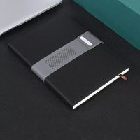 Carnets de notes à clip en cuir de luxe personnalisé de style personnalisable agenda personnalisé à boutons-pression magnétiques
