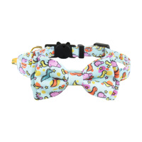 Collier pour chat en laine de créateur, monochrome, mignon, avec nœud papillon et clochette, style décontracté, accessoire toutes saisons