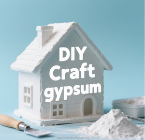 ผงยิปซั่มสำหรับงานหล่อแบบ DIY ความแข็ง 9.0 MPa ผสมง่าย อัตราส่วนน้ำ 3:1 ใช้กับงานฝีมือ ปลอดภัยต่อสิ่งแวดล้อม - Product Image 1