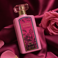 Autocollant cosmétique personnalisé imprimé, écologique, durable, imperméable, en papier adhésif, avec logo, transparent, doré, pour étiquette de parfum