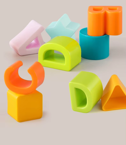 Cubo di Attività Multifunzione per Bambini, Giocattolo Educativo in Plastica 2 in <span class=keywords><strong>1</strong></span> con Forme e Lettere, Vendita Calda - Product Image 4