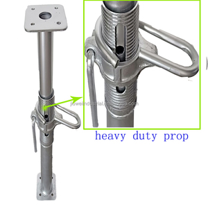 Nhiệm vụ ánh sáng HDG electrol-pre-mạ kẽm sơn tĩnh điện thép shoring kim loại Prop Nut Kính thiên văn giàn giáo cho khách sạn - Product Image 4