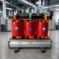 Transformateur de puissance sec SCB18-250/10-0.4KV à deux enroulements, bobine ovale allongée pour utilisation en sous-station