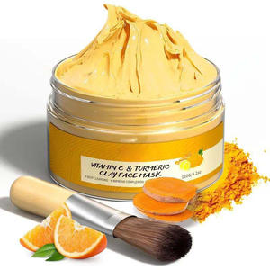 <span class=keywords><strong>Crema</strong></span> Viso alla Curcuma e <span class=keywords><strong>Argilla</strong></span> con Vitamina C per Luminosità della Pelle, Anti-Età e Sbiancante, Prodotti per Pulizia e Idratazione del Viso - Product Image 1