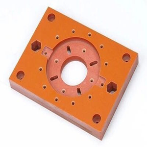 Red CNC Machined Plastic Parts Set Rapid Prototyping Components - Product Image 4