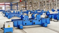 2026 BOTA 120 Tonnen Hydraulischer Montageschweißdrehtisch (Tankdrehtisch/Drehrollen) mit Funk-/Kabelfernbedienung für Windkraftanlagen und Druckbehälter