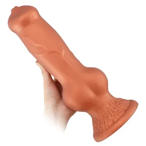 13 Inch Enorme Siliconen Knoop Hond Dildo Met Zuignap Dier Monster Butt Plug Volwassen Speelgoed Voor Mannen Vrouwen