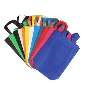 Sac fourre-tout en tissu non tissé épaissi, personnalisable, haut de gamme, pour supermarché, idéal pour le shopping et l'emballage cadeau écologique - Product Image 1