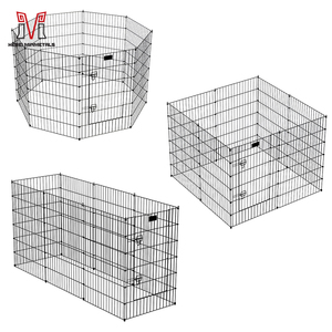 Clôture d'exercice en fil métallique réglable pour chiot et <span class=keywords><strong>chien</strong></span> Parc pour animaux de compagnie 8 panneaux <span class=keywords><strong>Chien</strong></span> <span class=keywords><strong>à</strong></span> <span class=keywords><strong>vendre</strong></span> - Product Image 6