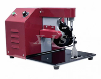 Machines de production du cuir Courroie simple face Bord en cuir Encre de coloration Peinture Machine de pulvérisation Huile pour cuir