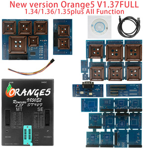 Completo arancione 5 Super Pro V1.38 dispositivo di programmazione professionale con adattatori completi Orange5 Super Plus OBD2 programma Auto - Product Image 5