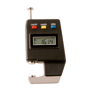 Calibrador de Espesor Digital de Alta Precisión 0-12.7mm con Resolución de 0.01mm (Plástico y Acero Inoxidable) MCEB0027 para Joyería DIY y Perlas - Product Image 1