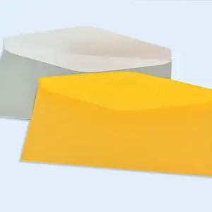 2023 nova impressão para design personalizado agradável qualidade negócio envelope com PVC janela