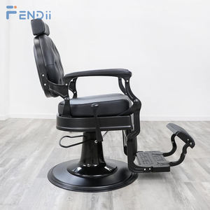 Équipement pour meubles de salon de coiffure Chaise de barbier vintage inclinable hydraulique pour salon de coiffure - Product Image 2