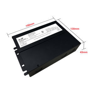 Controlador de Tira LED de Voltaje Constante UL/CUL 96W, Alto Factor de Potencia 0.95, 100-277VAC-DC 24V 48V, Caja de Conexiones Impermeable IP67, Fuente de Alimentación LED - Product Image 2