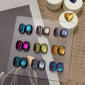 Vernis à ongles gel magnétique œil de chat AILANUO 10 couleurs désert, vernis à ongles gel œil de chat solitaire, vernis à ongles gel UV professionnel - Product Image 2