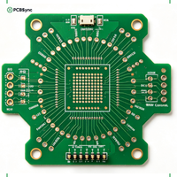 Circuit imprimé Rogers RT/duroid 5880 PTFE 0,508 mm Dk 2,20 à perte ultra-faible Df 0,0009 pour antenne satellite aérospatiale