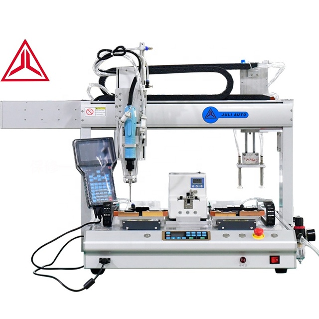 High Speed Automatic Screw Locking Robot 3 Axis Automatic Desktop Screw Fastening Machine Screw Tightening Machine