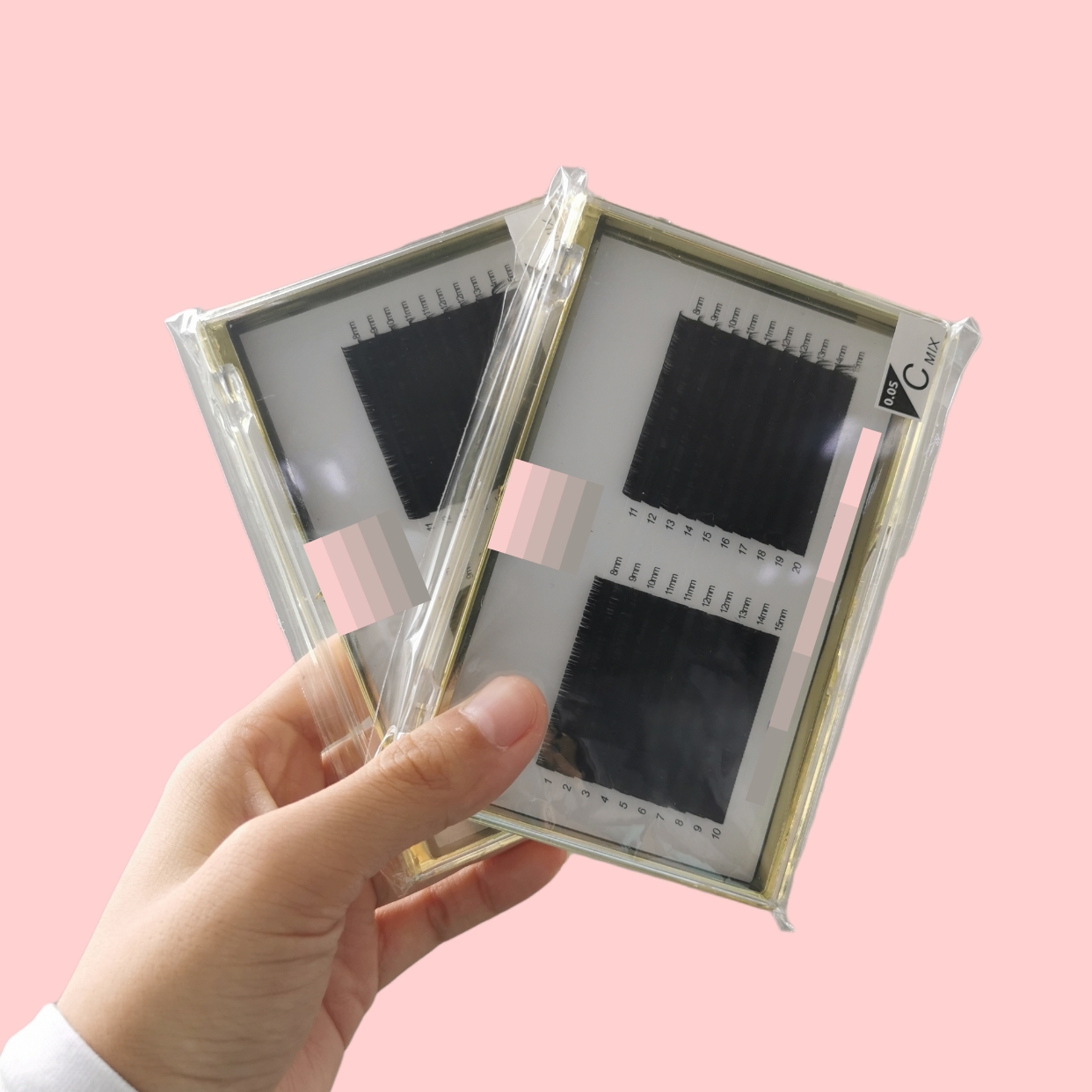 Кашемир 0,03 0,05 0,07 мм, частная торговая марка easy fan, наращивание ресниц, товары для наращивания