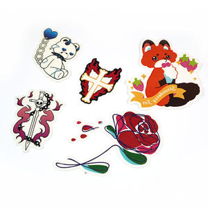 ملصقات زخرفية مخصصة من Vograce ، ورقة وشم مؤقت لنقل المياه - Product Image 5