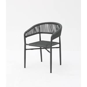 Sillón de Aluminio y Cuerda Antracita - Product Image 1