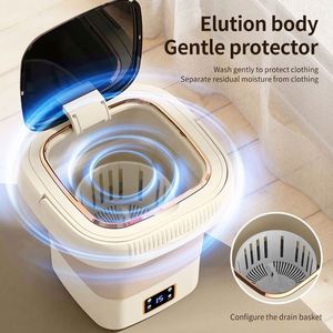 <b>Portable</b> <b>Mini</b> Folding Electric Foldable Tub Laundry Washer <b>Washing</b> <b>Machine</b> With Spin Dry - Product Image 5