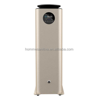 Diffuseur De parfum d'huile essentielle debout vertical en aluminium de luxe 360 diffuseur d'arôme d'air de hall d'hôtel Difusor De désodorisants
