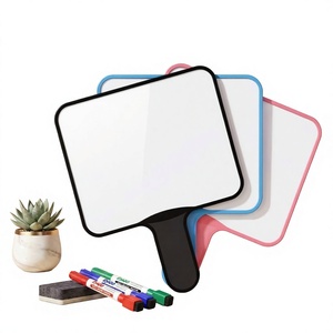Double-Sided Mini Dry Erase PE Framed Handheld Whiteboard for Signage & Quizzes - Product Image 1