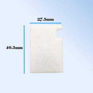 Hot Sale Breathable Eco-Friendly 100% Polyester Embossed <strong>White</strong> <strong>Felt</strong> Mesh Filter <strong>Sheets</strong> Medium Weight Yuwell CPAP Filter Cross - Product Image 2