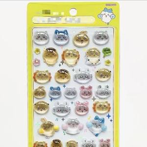 Autocollants en gel Gikawa 3D moulés, dessin animé souris volante <span class=keywords><strong>Momo</strong></span> Coffee - Colle pour membres du groupe - Autocollants décoratifs pour femmes - Product Image 1