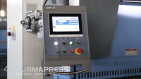 Cisaille hydraulique QC11Y à vitesse de coupe rapide avec contrôleur CNC DELEM DAC360, machine de découpe hydraulique