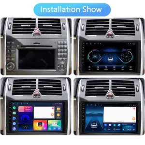 9" 4/8core 2+32G Android Car Radio DVD Play FOR Benz B200 A B Class W169 W245 Viano Vito W639 Sprinter W906 GPS Navigation