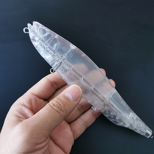 Top Right T-9206 180mm/64,8g 220mm/112,8g OEM Großhandel Schwimmender Pencil-Köder aus ABS, transparente Kunstköder, unlackierte Köder - Product Image 2