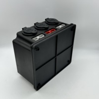 DC 12V 24V Mini Güç Dağıtım Kontrol Kutusu USB Güç Soketi Anahtar Paneli Tekne Araba Karavan Jon Tekneler Kayaks