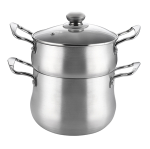 Pot à <span class=keywords><strong>couscous</strong></span> en aluminium marmite à vapeur ustensiles de cuisine marmite de cuisson - Product Image 1