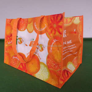 Sac de shopping en toile tissée PP de grande capacité, emballage publicitaire OEM/ODM, sac en plastique, vente en gros - Product Image 3