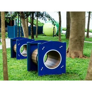 Tunnel pour animaux de compagnie toutes saisons facile à installer avec conception flexible pour un accès facile et une utilisation toute l'année - Product Image 1