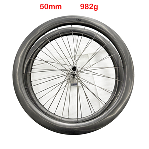 Bienvenue au club des <span class=keywords><strong>roues</strong></span> en carbone Sub Thousand Gram 50mm Depth Wheelset Club 982g SFD pour vélos de route/<span class=keywords><strong>gravel</strong></span>, profondeurs 35/40/45/50/55/65mm - Product Image 3