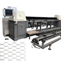 Machine industrielle de fabrication de grillage hexagonal, équipement de tissage de grillage à poulets, machine à mailles hexagonales pour cages à volailles et clôtures agricoles
