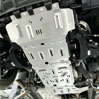Plaque de protection moteur légère en alliage aérospatial Al-Mg FK 8 mm pour TANK 400 2.0T HEV, protection de performance post-vente pour Overlanding, couleur argentée