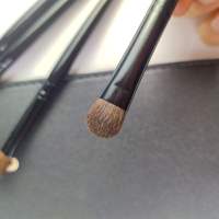 Ensemble de pinceaux de maquillage pour les yeux en poils synthétiques personnalisés, 6 pièces, avec crayon à sourcils