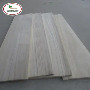 Paulownia foglio di legno legno legno massiccio Paulownia prezzi bassi fornitore di Paulownia tavole di legno