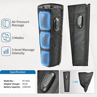 Masajeador Portátil Inteligente Inalámbrico de Compresión de Aire para Brazo y Mano con Control Remoto para Relajación Muscular