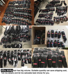 أفرو طبيعي مجعد بألوان عديدة: سعر الجملة من 8 إلى 40 بوصة ، شعر بشري أفرو كينكي مموج - Product Image 6