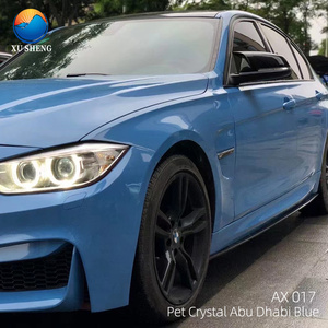 Commercio all'ingrosso della fabbrica di Qualità Gloss Pet Cristallo Abu Dhabi Blu di colore dell'involucro dell'automobile della pellicola del vinile Dell'involucro Dell'automobile Del Vinile Pellicola del Bicromato di potassio - Product Image 3