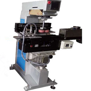 Đầy đủ tự động màu duy nhất 2 đầu in <span class=keywords><strong>Pad</strong></span> máy in cho băng nhựa in ấn với tự động cho ăn và dỡ tải hệ thống - Product Image 4